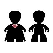 Superman Man of Steel Movie Mini Mez-Itz Figure 2-Pack Set